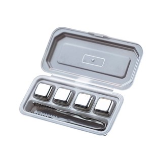 Whisky Stones Ice Cubes Set Reusable Food Grade Stainless St