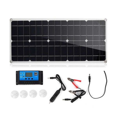 Solar Panel 30W 18V Waterproof Solar Panel Boats Electric Fa