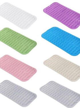 Bathroom Shower Mat Rugs Rubber Non-slip Floor Mat Bathtub F