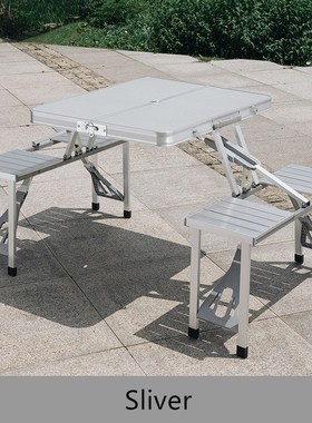 Portable Aluminum alloy Folding table Multifunctional stall