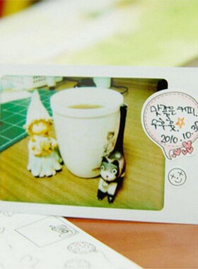 6 sheets/lot calendar paper sticker DIY scrapbooking diary s