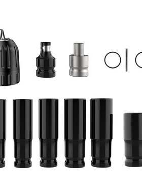 13pcs 1/2 Impact Wrench Hexs Socket Bit Set Drill Chuck Driv