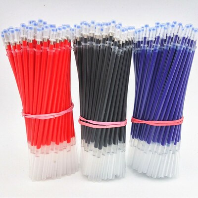 20PCS/set of Gel pen Refills 0.5mm Black Blue Red Ink Refill