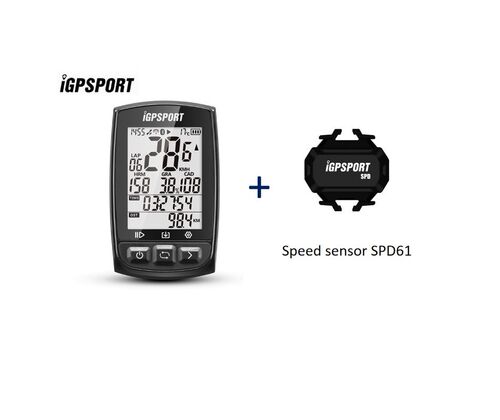 IGS50E GPS Cycling Computer Wireless Bicycle Digital Stopwat