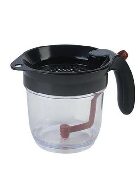 1000ml Fat Separator Filter Soup Residue Oil Filter Strainer