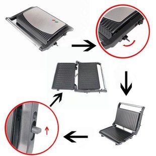 Household Barbecue Meat Machine Multifunctional Heating Brea