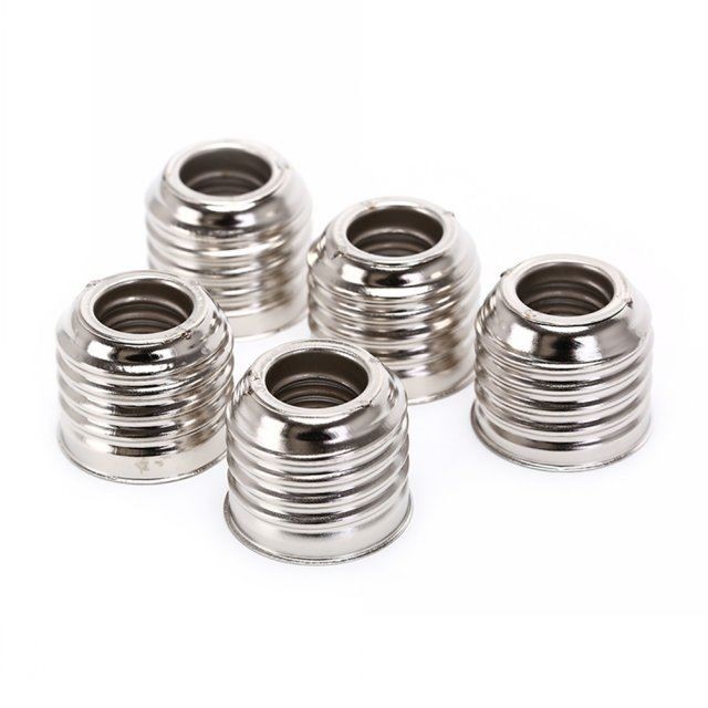 5pcs E27 To E14 Lamp Holder Converter Socket Light Bulb Lamp