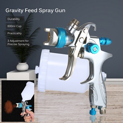 Professional Airbrush Set Portable Gravity Feed Paint Spraye