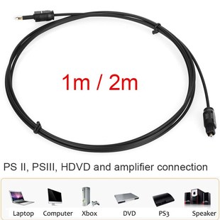 1M/2M Digital Sound Toslink to Mini Toslink Cable 3.5mm SPDI