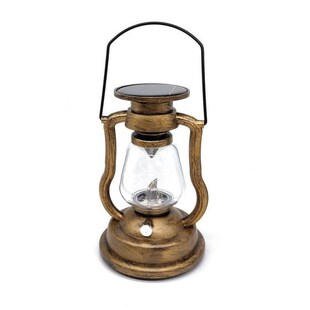 Waterproo Lamp Led Solar Power 1pcs Lantern Oil Retro Candle