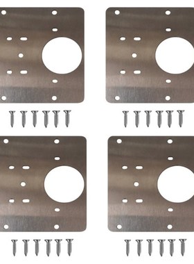 Hinge Repair Plate Kitchen Cabinet Door Screws Attach the Fo