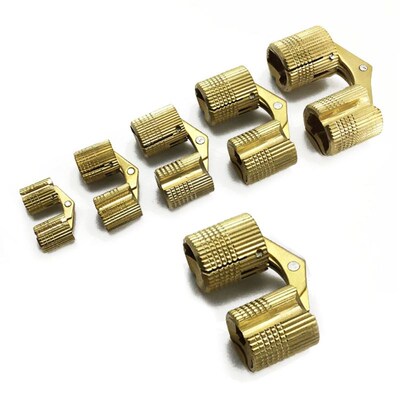 Hidden Invisible Concealed Copper Barrel Hinges Box Cabinet