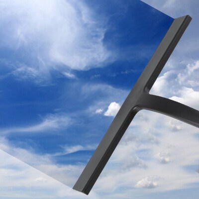 Silicone Wiper Scraper Glass Cleaning Window Squeegee Scrape