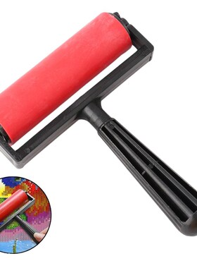 10cm Printmaking Rubber Roller Soft Brayer Craft Projects In