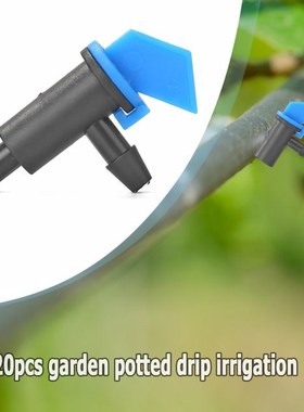 20pcs Drop Head Irrigation Water Dropper Plastics Gardening