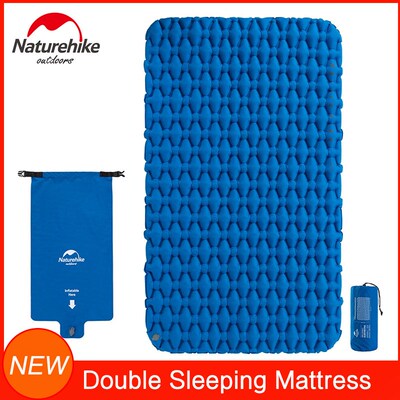 Inflatable Camping Mat for Sleeping Double Sleeping Pad Comp