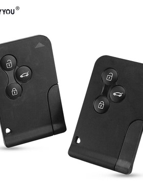 KEYYOU 3 Button Smart Card For Renault Clio Logan Megane 2 3