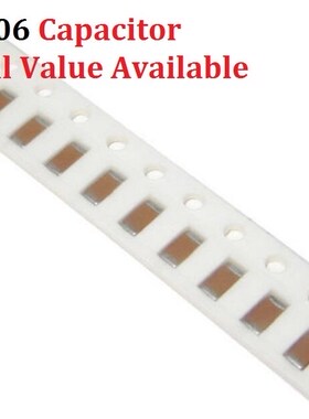 100PCS 1206 SMD capacitor 10P 22P 33P 47P 100P 220P 330P 470