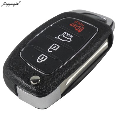 jingyuqin Remote Flip Key Fob for Hyundai Elantra Accent Ix3