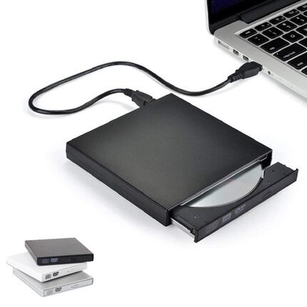 External USB 2.0 Combo DVD ROM Optical Drive CD VCD Reader