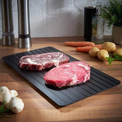Fast Defrosting Tray Thaw Frozen Food Meat Fruit Quick Defro