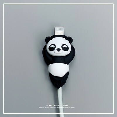 Animal bite apple special case 11 cable phone charger head