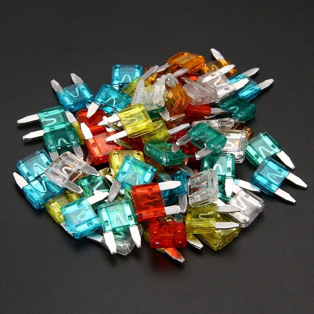 new 60pcs/set mini blade fuses auto car truck fuse assortt k