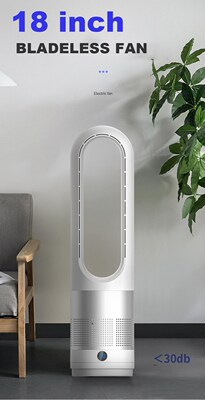 18 Inches No-blade Fan Super Quiet Bladeless Floor-standing