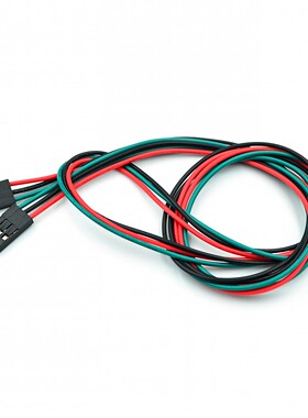 10pcs/lot 70cm 3 Pin Female to Female Jumper Wire Dupont Cab