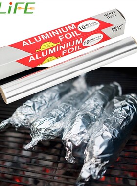 5m/10m*30cm BBQ Grill Tinfoil Paper Sheet Roll Tin Foil Pape
