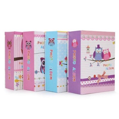 Cartoon Owl Photo Album 100 Sheets Interstitial Picture Book