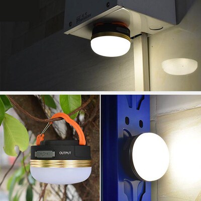 1pc Portable Camping Lantern Night Light Waterproof Emergenc