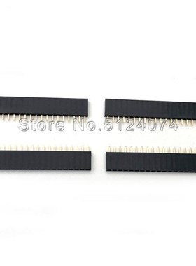 20pcs/lot Single row female 20pin spacing 2.54 mm row pin so
