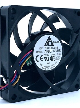 New for delta electronics  AFB0712VHB DC12V 0.55A 45CFM 5200