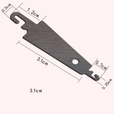 Hot 10Pcs Steel Hook Needle Threader Help for Hand Sew Ribbo