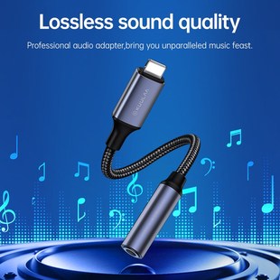 KUULAA For iPhone to 3.5mm Headphones Adapter For iPhone 13