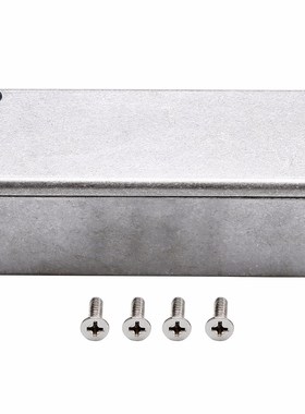 1pc Silver 1590A Aluminium Enclosure Box Hammond Diecast Sto