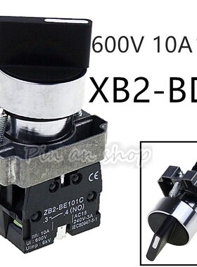 XB2-BD21 Panel Mounted Key Rotary Start Locking Pushbutton S