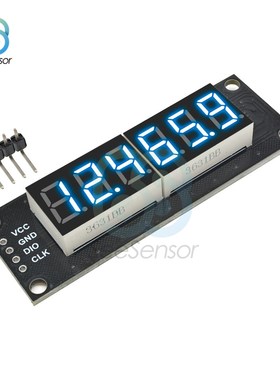TM1637 0.36 inch 6-Digit 7-segt LED Digital Tube Display Con