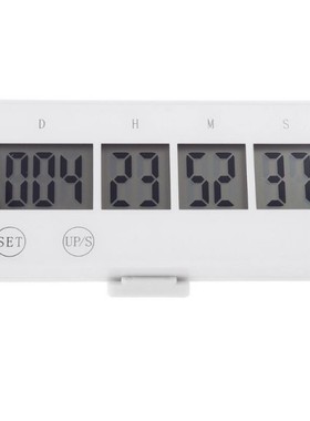 Digital Timer Countdown 999 Days Clock Touch Key LCD Large S