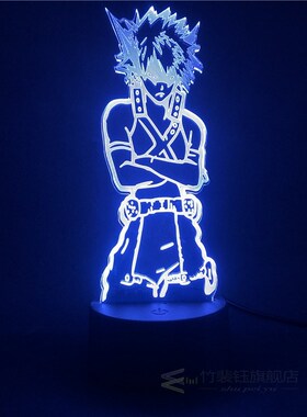 Anime My Hero Academia Led Night Light Cool Bakugou Katsuki