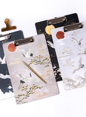 A4 folder board writing board test pad board clip vertical w