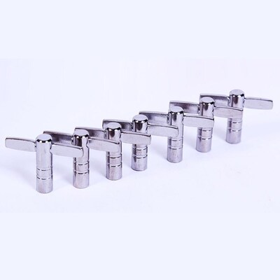 Drum Tuning Key Adjustt Wrench Silver Metal Percussion Acces