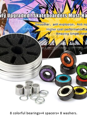 ABEC11 Skateboard Bearing 608 Inline Roller Skate Bearing Fi