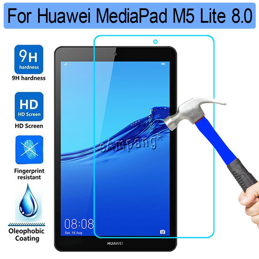 9H HD Tempered Glass for Huawei Mediapad M5 Lite 8 8.0 JDN2-