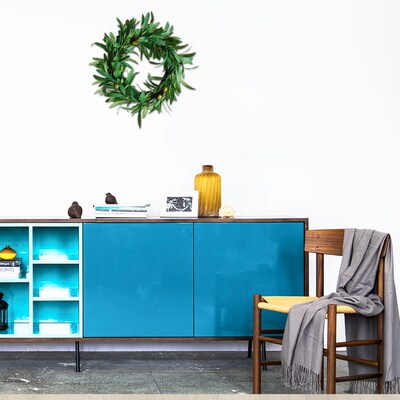 Artificial Leaves Garland Simulation Plant Rattan Wall Hangi