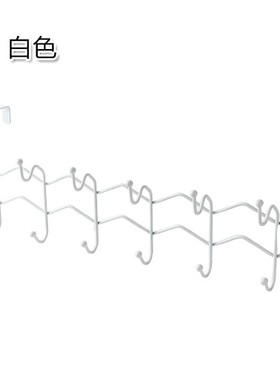 Avoid holing shelf behind the door hook hanging back garment