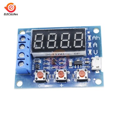 12V Lead-acid Battery Capacity Tester LED Digital 18650 Lith