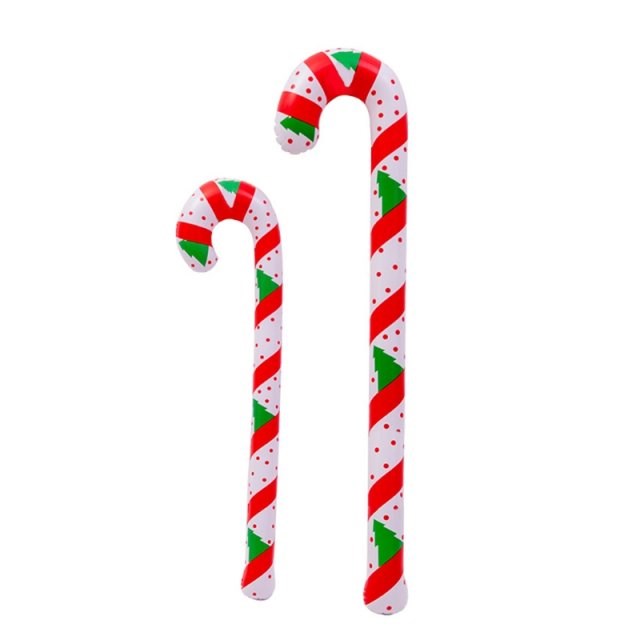 Inflatable Christmas Canes Xmas Home Outdoor Ornaments Candy