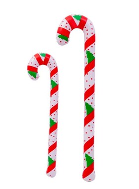 Inflatable Christmas Canes Xmas Home Outdoor Ornaments Candy